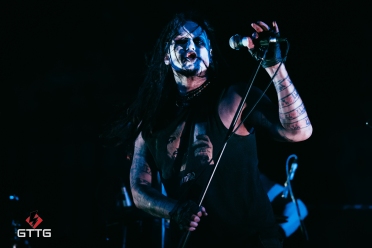 Mortiis performing at Epic Studios Norwich on 17 March 2017, the Swine and Punishment Tour.