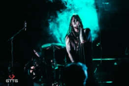 Mortiis performing at Epic Studios Norwich on 17 March 2017, the Swine and Punishment Tour.