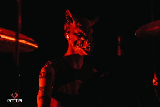 Pig performing at Epic Studios Norwich on 17 March 2017 on the Swine and Punishment Tour.